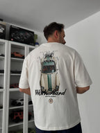 Camiseta Oversized Old Money Work Hard