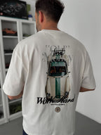 Camiseta Oversized Old Money Work Hard