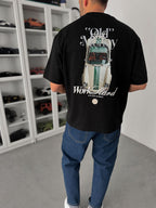 Camiseta Oversized Old Money Work Hard